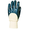 Lot de 10 paires de gants Manutention EUROSTRONG 9610 Actifresh® - double revêtement nitrile bleu - dos aéré image 0