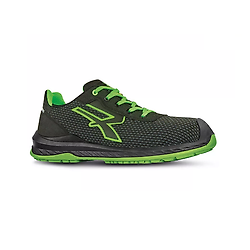 Chaussures de sécurité basses ISLAND UK ESD S3 CI SRC - Noir/Vert image
