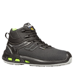 Chaussures de sécurité hautes JALAUBIER ESD S3S CI FO SR - Noir/Vert image