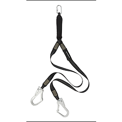 Longe double à absorbeur pour travaux à hautes températures ARDISIA - EN355 image