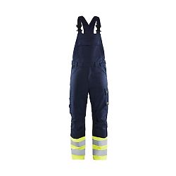 Salopette de travail retardant flamme inhérent STEEL 2605 - Marine/Jaune image