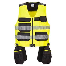 Gilet à outils PW3 classe 1  Jaune/Noir image