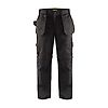 Pantalon de travail artisan bas amovibles 1538 - Noir image 0