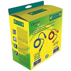 Boîte de 50 paires - Bouchons anti-bruit jaunes cordés SNR - 30dB image