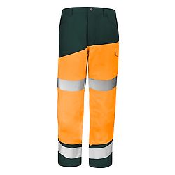 PANTALON FLUO SAFE XP ORANGE FLUO/VERT US image