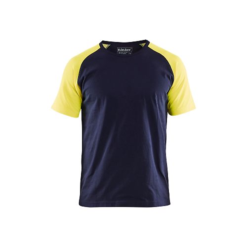 Marine/Jaune fluo XS image