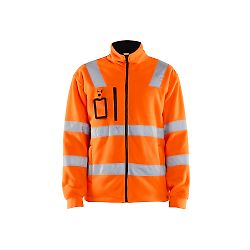 Veste de travail polaire haute visibilité 4853 - Orange fluo image
