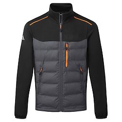 Veste Hybride Baffle Noir image