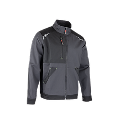 Veste de travail CYCLOPE - GRIS sombre/NOIR image