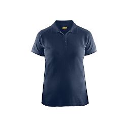 Polo de travail bicolore femme feMyanMare - Marine foncé image