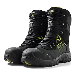 Bottes de sécurité hautes hiver STORM 2490 - Noir/Jaune image