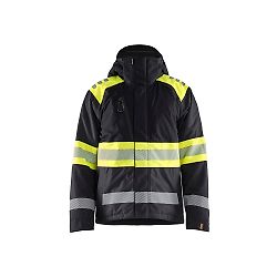 Veste de travail hiver haute visibilité classe 1 4480 - Noir/Jaune image