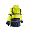 Veste de pluie HV RADAR - JAUNE FLUO/MARINE image 0