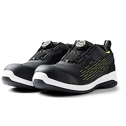 Chaussures de sécurité basses CRADLE 2442 - Noir/Jaune fluo image