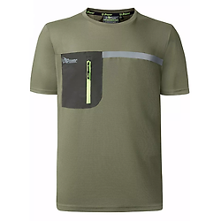 T-shirt de travail manches courtes en tissu CHRISTAL image