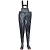 Cuissardes de protection ajustables PVC Waders S5 Noir image 0
