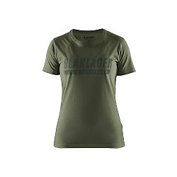 T-shirt de travail édition limitée femme feMyanMare - Vert Automne image