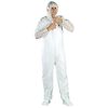 Lot de 50 - Combinaison jetable avec capuche SPP Blanc - SPP image 0