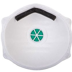 Boite de 10 masques FFP3 Dolomite Coque de respiration legère Blanc image