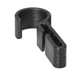 Lot de 100 Clip universel de lampe frontale pour casque de sécurité Noir image