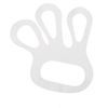 Boite de 50 tendeurs de gants Blanc image 0