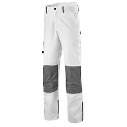PANTALON RENFORCE CRAFT PAINT BLANC/GRIS CONVOY image
