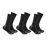 Lot de 3 paires - Chaussettes de travail en coton montantes - Noir image 0