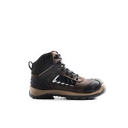 Chaussures de sécurité mi-hautes ELITE - Marron/Noir image