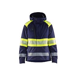 Veste de travail hardshell haute visibilité femme 4430 - Marine/Jaune image