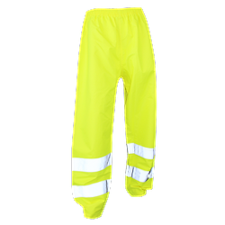 Pantalon de travail HV SECOURS - JAUNE FLUO image