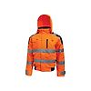 Parka de travail haute visibilité imperméable BEST - Orange Fluo image 0