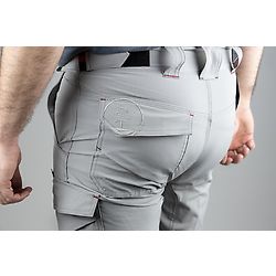 Bermuda de travail stretch anti uv MOLECULE - GRIS image
