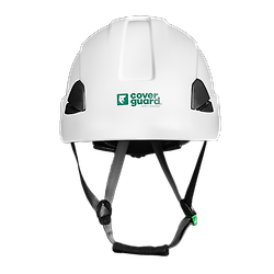 Casque de travail en hauteur ALTAI PRO blanc, coque ABS et jugulaire 3 points, EN397 / EN50365 / -30° image