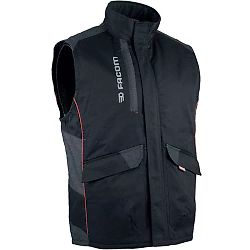 Bodywarmer de travail matelassé TRACK - Noir/Rouge image