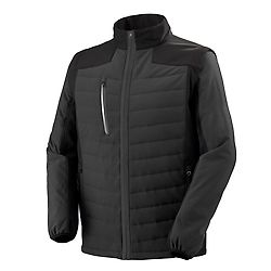 VESTE HYBRIDE CARPATES GRIS CHARCOAL/NOIR image