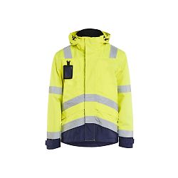 Veste de travail haute visibilité 4837 - Jaune fluo/Marine image