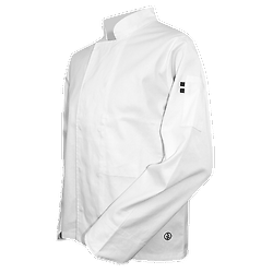 Veste de travail cuisine ML MERLAN - BLANC image