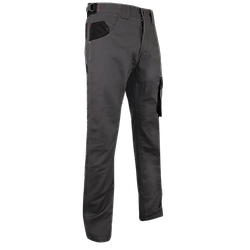 Pantalon de travail CIMENT - GRIS NUIT/NOIR image