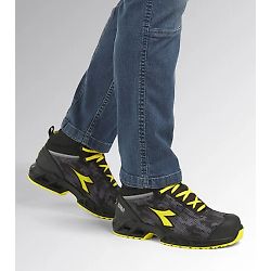 Chaussures de sécurité hautes SHARK STABLE IMPACT S3S FO SR SC ESD - Noir/Gris/Jaune image