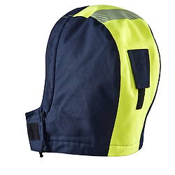 Capuche hiver multinormes 21671 - Marine/Jaune image