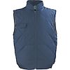 Gilet matelassé de travail sans manche CHOUKA - Bleu marine image 0