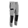 Pantalon de travail molleton CRYPTO - GRIS chiné/NOIR image 2