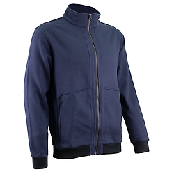 Veste zippée col montant LUG - Marine image