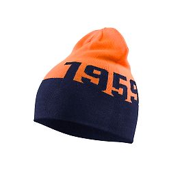 Bonnet enfant Marine/Orange fluo image