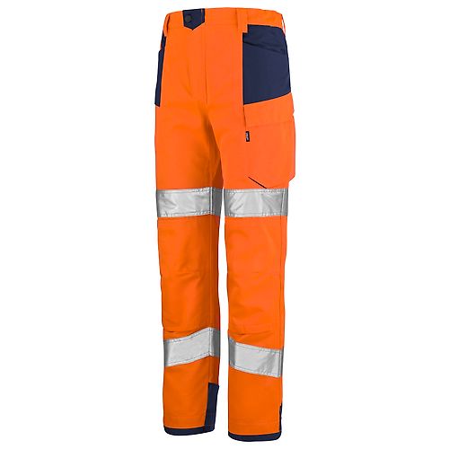 ORANGE FLUO / BLEU MARINE S - FR(40-42) image