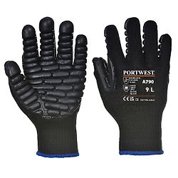 Gants Anti Vibration Noir image