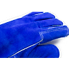 Lot de 6 paires de gants croûte vachette bleu EUROWELD 360 image 0