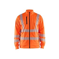 Sweat de travail zippé haute visibilité 3563 - Orange image