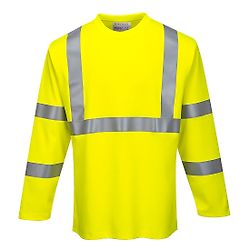 T-shirt à manches longues haute visibilité FR Jaune image