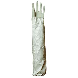 Lot de 100 - Paire de Manchette jetable Dupont Tyvek - Blanc image